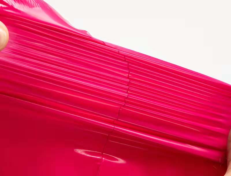 带岭玫红色快递袋-05